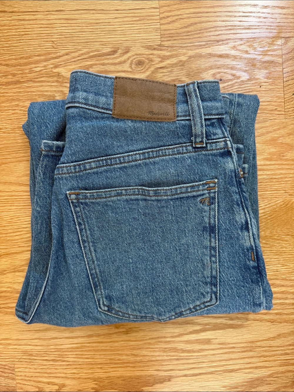 Madewell Perfect Vintage Wide-Leg Jeans Heathcote Wash (26) - Picture 5 of 10